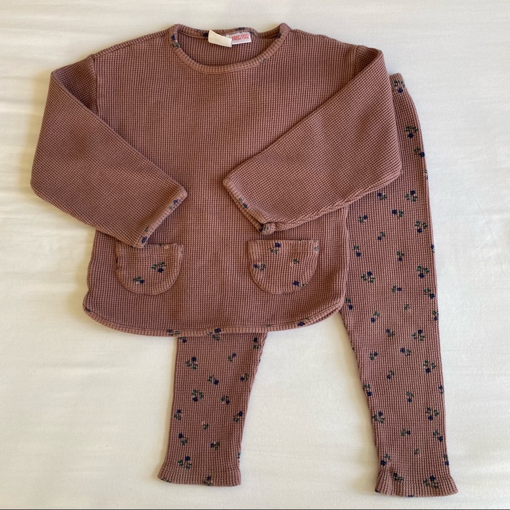 Matching Zara Waffle Set